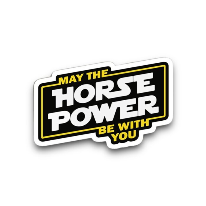 Horse Power Sticker