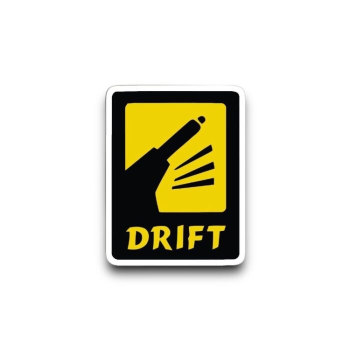 Hand break Drift Sticker