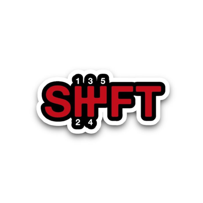 Shift Sticker