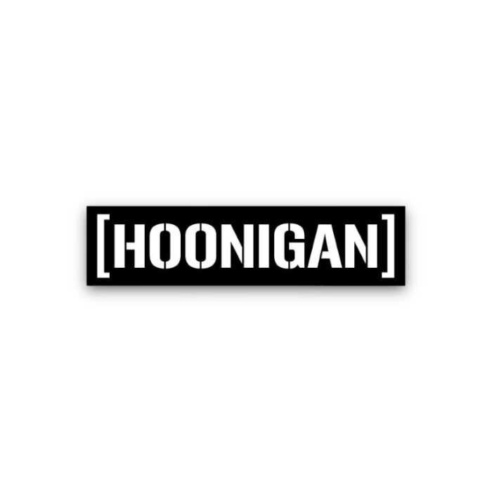 Hoonigan Sticker