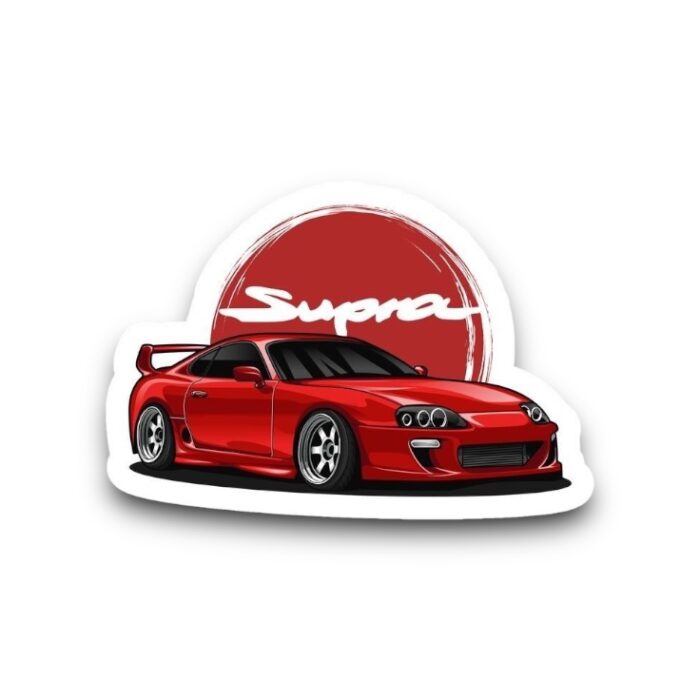 Supra MK4 Sticker