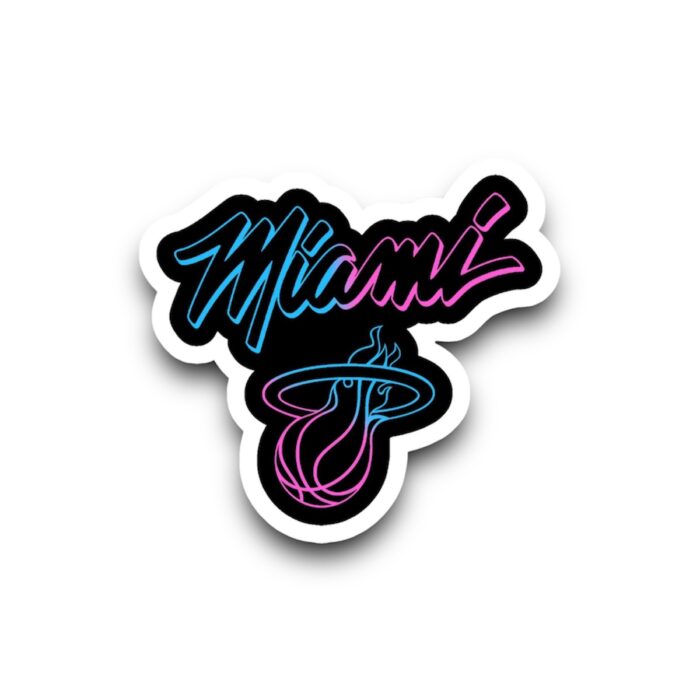 Miami Heat Sticker