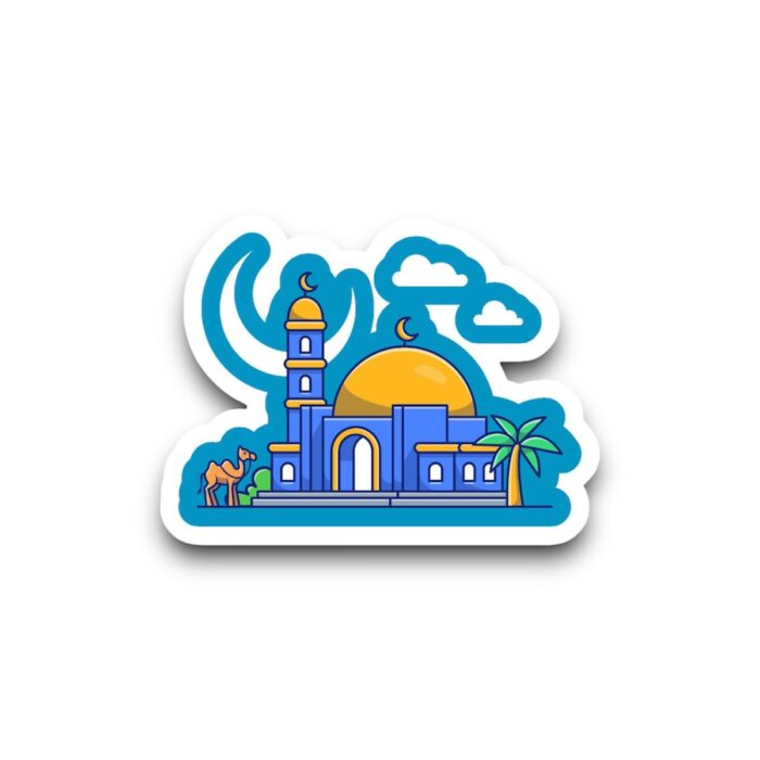 Mosque Sticker