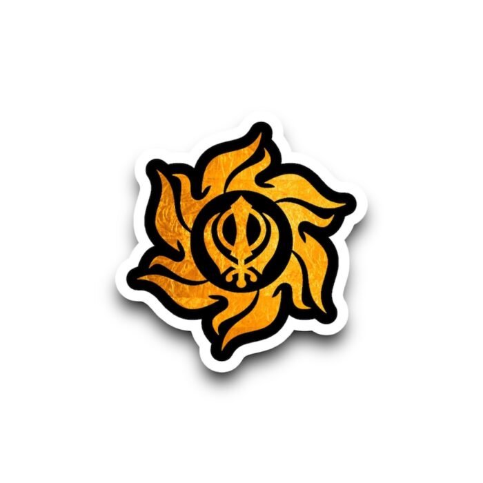 Khanda Sikh Symbol Sticker