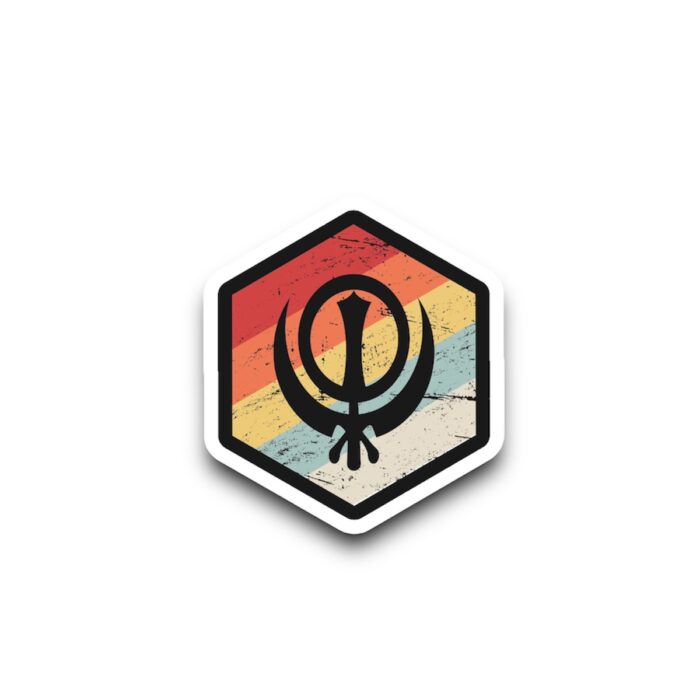 Sikh Khanda Sticker