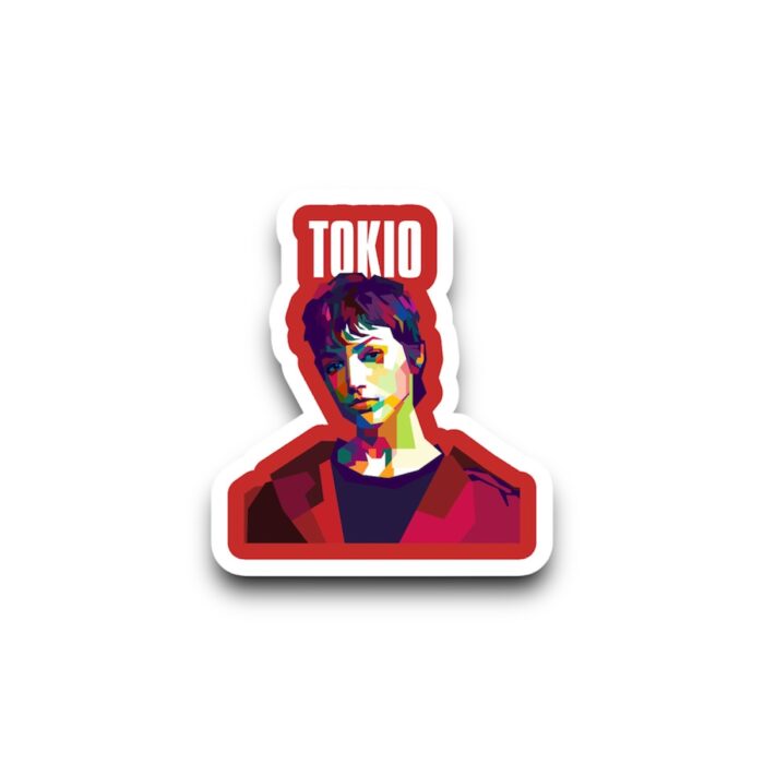 Tokyo Money Heist Sticker