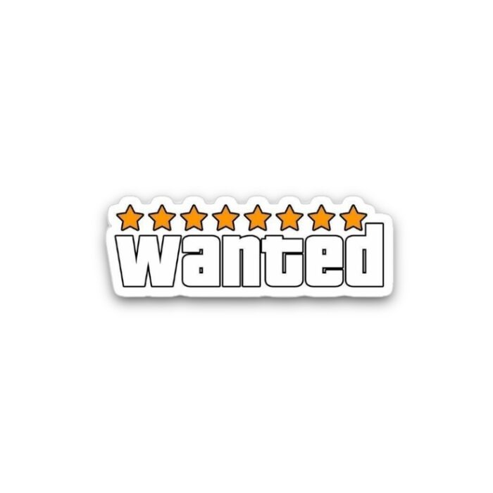 Wanted Sticker