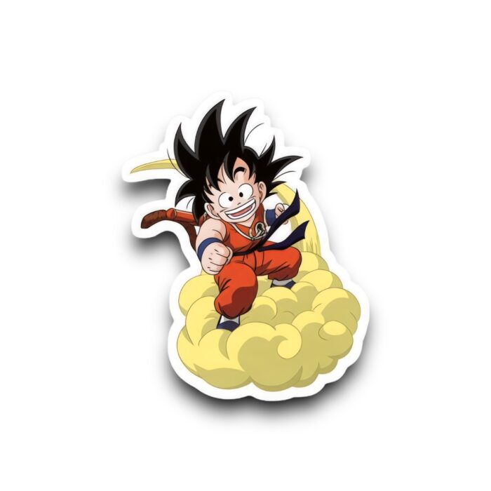 Flying Goku Sticker