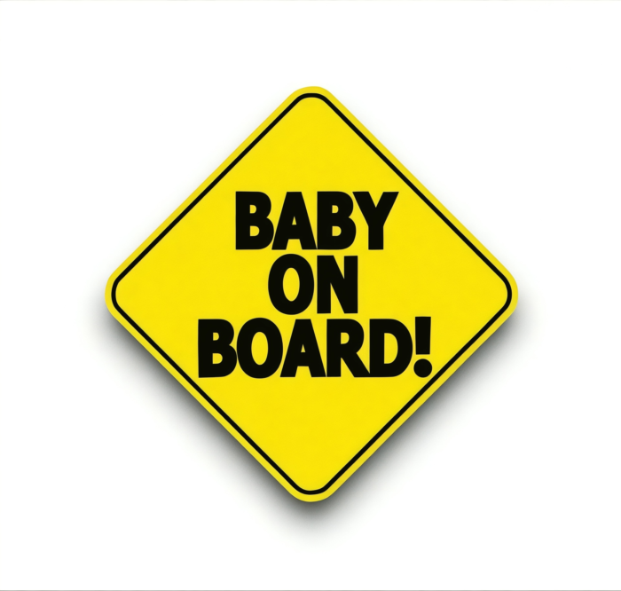 Baby on Board Bumper Sticker